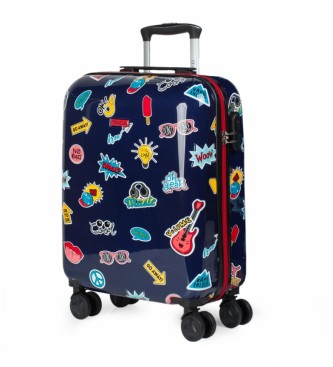 ITACA unisex para niños. 702250-01 Maleta Infantil Pequeña Cabina Marino -55x40x20cm- (OSFA), Casual, ABS/Policarbonato, moda infantil, ITAC