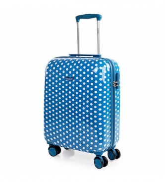ITACA para mujer/niña. 702450-04 Maleta Pequeña de Cabina 702450 Azul -55x40x20- (OSFA), Casual, ABS/Policarbonato, moda infantil, ITACA out
