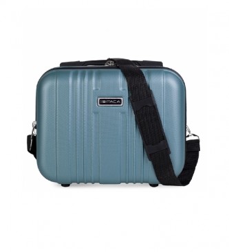 ITACA unisex. T71535-02 Neceser Rígido ABS Grande de Viaje T71535 Azul -33x26x14cm- (OSFA), Casual, ABS/Policarbonato, ITACA outlet 2024.