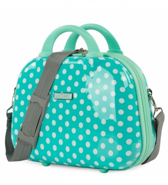 ITACA para mujer/niña. 702435-03 Neceser Grande Rígido 702435 Verde - 36x26x16cm- (OSFA), Casual, ABS/Policarbonato, Turquesa, moda infantil