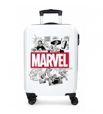 Joumma Bags para criança. Mala de cabine rÃ­gida Comic Marvel -36x55x2