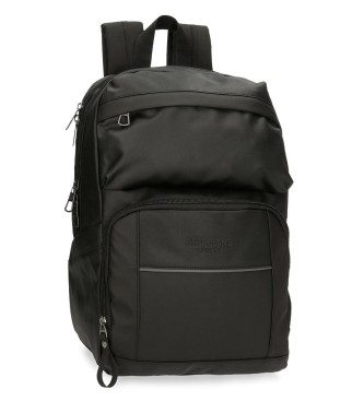 Pepe Jeans unisex. 7022042 Mochila Dortmund gris (OSFA), Casual, Poliéster