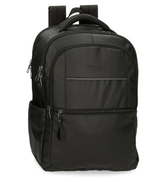Pepe Jeans unisex. 7022842 Mochila Stratford 3c negro (OSFA), Casual, Gris, Poliéster