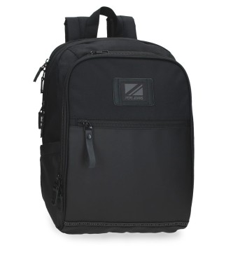 Pepe Jeans unisex. 7042144 Mochila Stratford negro (OSFA), Casual, Poliéster