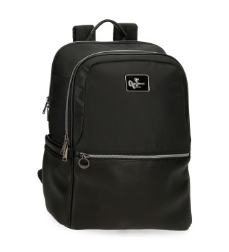 Pepe Jeans unisex. 7092443 Mochila Christine negro (OSFA), Casual, Poliéster