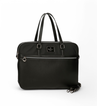 Pepe Jeans unisex. 7096043 Portaordenador Christine negro (OSFA), Casual, Poliéster