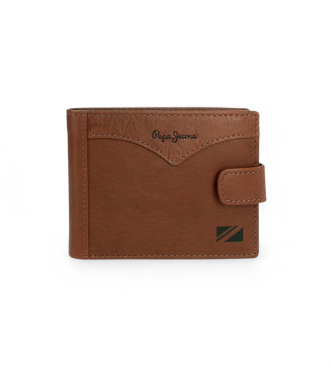 Pepe Jeans para hombre. 7123344 Cartera Jacket marrón (OSFA), Casual, Piel