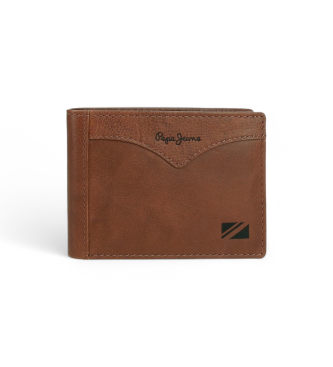 Pepe Jeans para hombre. 7127144 Cartera Jacket marrón (OSFA), Casual, Piel