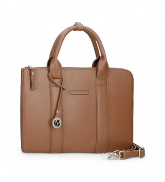 Pepe Jeans unisex. 7946132 Portadocumentos Elia marrón (OSFA), Casual, Sintético