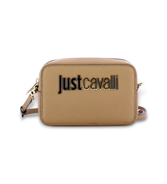 Just Cavalli para mujer. 77RA4BB8_ZS766 Bolso B Metal Lettering marrón (OSFA), Casual, Poliéster, Just Cavalli outlet 2024.