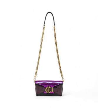 Just Cavalli para mujer. 76RA4BG7_ZSA76 Bolso Jc Gothic Fino rosa (OSFA), Casual, Fiesta, Poliéster, Just Cavalli outlet 2024.
