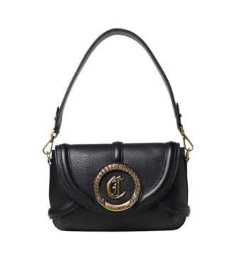 Just Cavalli para mujer. 77RA4BM1_ZSB27 Bolso Metal Circle Lace negro (OSFA), Casual, Poliéster, Just Cavalli outlet 2024.