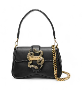 Just Cavalli para mujer. 77RA4BA3_ZSA89 Bolso Range A New Iconic Snakes negro (OSFA), Casual, Poliéster, Just Cavalli outlet 2024.
