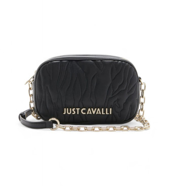 Just Cavalli para mujer. 77RA4BE1_ZSB23 Bolso Range E Quilted negro (OSFA), Casual, Poliéster, Just Cavalli outlet 2024.