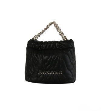 Just Cavalli para mujer. 77RA4BE5_ZSB23 Bolso Range Quilted Zebra negro (OSFA), Casual, Poliéster, Just Cavalli outlet 2024.