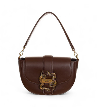 Just Cavalli para mujer. 77RA4BA2_ZSA89 Bolso New Iconic Snakes marrón (OSFA), Casual, Poliéster, Just Cavalli outlet 2024.