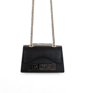 Just Cavalli para mujer. 77RA4BB7_ZS766 Bolso Range B Metal negro (OSFA), Casual, Poliéster, Just Cavalli outlet 2024.