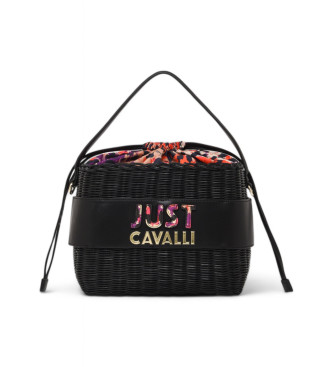 Just Cavalli para mujer. 76RA4BD1_ZG264 Bolso Range D Cut Out negro (OSFA), Casual, Poliéster, Just Cavalli outlet 2024.