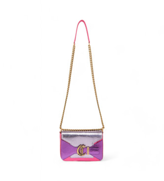 Just Cavalli para mujer. 76RA4BG2_ZSA76 Bolso Jc Gothic rosa (OSFA), Casual, Fiesta, Poliéster, Just Cavalli outlet 2024.