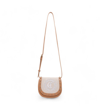 Bolso Range T Embroidery Timber Canvas beige (OSFA), Casual, Poliéster, Just Cavalli outlet 2024.