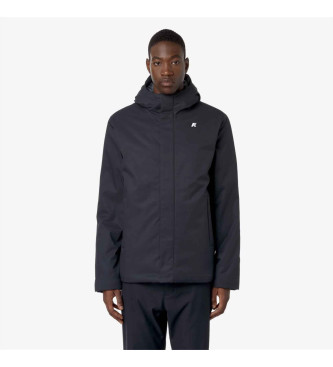 K-way para hombre. K8133DW Abrigo Jacko Twill marino (L), Poliéster