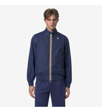 K way per uomo K6123PW Giacca reversibile Arsene Plus 2 Casual Nylon Manica lunga