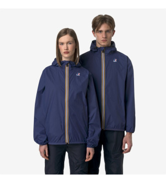 K-way unisex. K2123ZW Casaco Claude azul (S), Casual, Náilon, Manga comprida