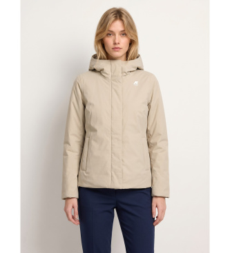K-way Chaqueta Lil Twill Soft Beaver beige