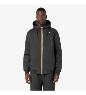 K-way para hombre. K2141DW Chaqueta Rainer Spacer verde (S), Casual, Poliéster