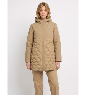 K-way Chaqueta Siphelle Hybrid Warm Shell beige