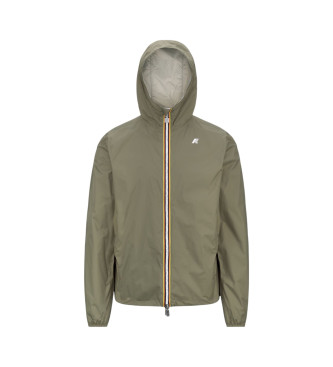 K-way para homem. K2124EW Casaco reversível Jake Plus 2 verde (S), Casual, Náilon, Manga comprida