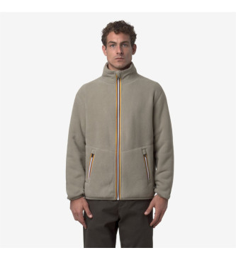 K-way para hombre. K3132PW Polar Pascal Sherpa Reversible verde (S), Casual, Poliéster