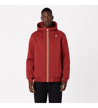K-way Chaqueta Polar Rainer Spacer rojo