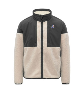 K-way unisex. K6133HW Polar Sixte 4.0 Orsetto beige, gris (XL), Casual, Poliéster