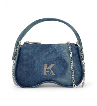 Karl Lagerfeld für Damen. A3W30217 Blaue Sol Handtasche (OSFA), Lässig, Baumwolle