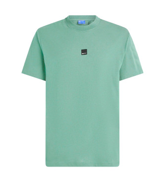 Para hombre. A1M17011 Camiseta logotipo (S), Casual, Manga corta, Algodón Orgánico