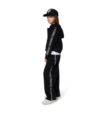 Karl Lagerfeld Para Menina. Z30597 CalçAs Jogger Pretas (16AñOs= 174Cm), Preto, Casual, AlgodãO, Moda Infantil-image
