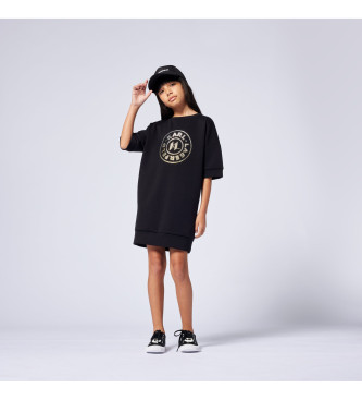 Vestido fantasia negro (4años= 102cm), Casual, Poliéster, Manga corta, moda infantil