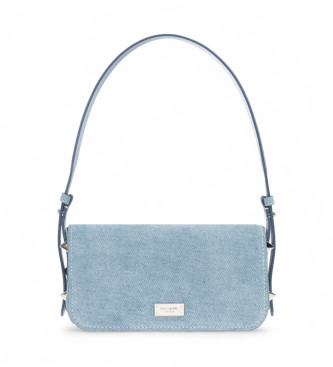 Kate Spade para mujer. KM098 Bolso de hombro azul (OSFA), Casual, Tela