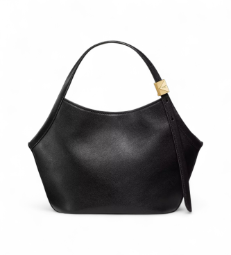 Kate Spade para mujer. KN091 Bolso Deco Small Tulip negro (OSFA), Casual, Piel