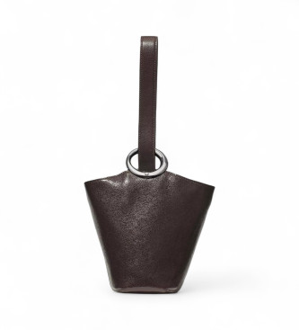 Kate Spade para mujer. KM496 Bolso Halo marrón (OSFA), Casual, Piel