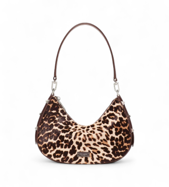 Kate Spade para mujer. KN018 Bolso Lov Downtown beige (OSFA), Casual, Animal print, Piel