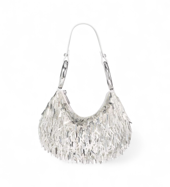Kate Spade para mujer. KN267 Bolso Embellished Bangle plateado (OSFA), Plata, Casual, Sintético