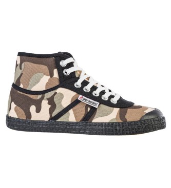 Kawasaki para mujer. K202418 Zapatillas Camo marrón (37), Tela, Plano, Cordones, Casual, Camuflaje, Kawasaki outlet 2024.