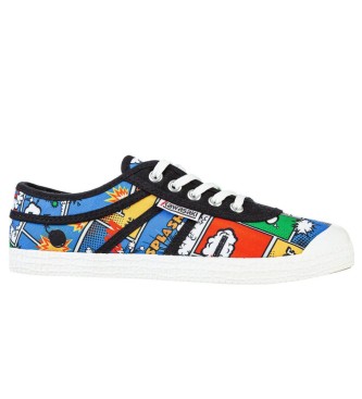 Kawasaki unisex. K202410 Zapatillas Cartoon multicolor (37), Tela, Plano, Cordones, Casual, Kawasaki outlet 2024.