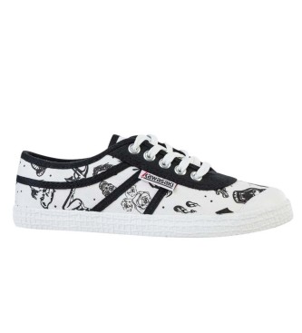 Kawasaki unisex. K202420 Zapatillas Tattoo blanco (39), Tela, Plano, Cordones, Casual, Kawasaki outlet 2024.