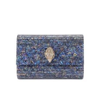 Kurt Geiger för kvinnor. 512785979 Blå Aguila kopplingsväska (OSFA), Casual, Syntetisk