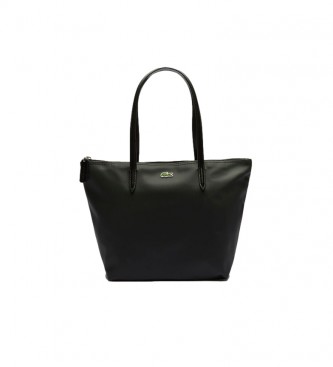 Lacoste para mujer. Bolso Shopping Bag femme negro -24x24,5x14,5cm-