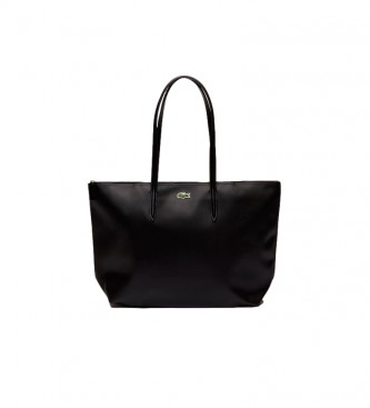 Lacoste - pour femme. sac shopping femme noir -35x30x14cm