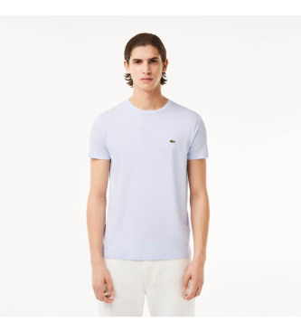 Lacoste - pour homme. t-shirt en coton pima bleu clair